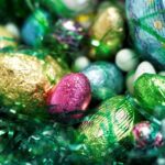 Foil Wrapped Easter Eggs --- Image by © Royalty-Free/Corbis