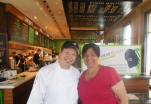 Annmarie and Paul Wahlberg