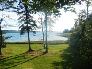 View of Clarks Cove from Windward Cottage