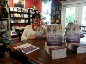 book signing - five year marriage - annmarie kelly