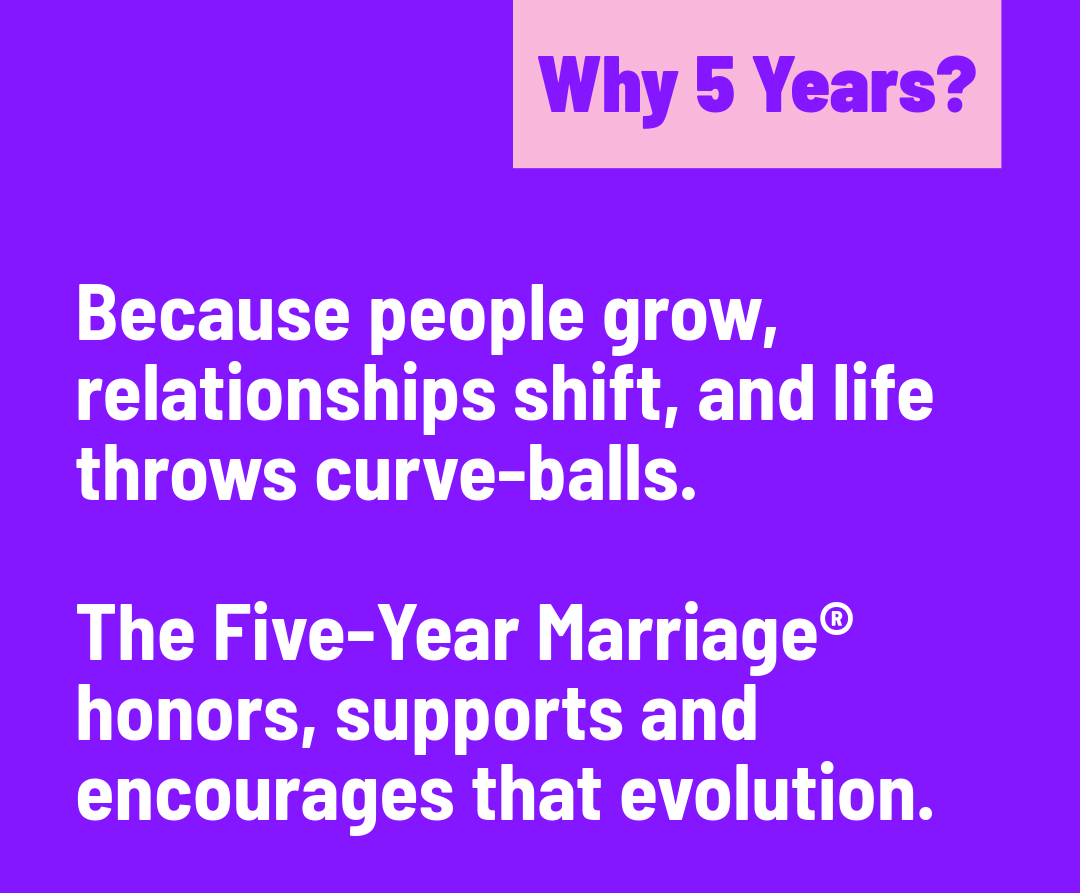 why five years